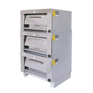 Horno Industrial 3 Cámaras Bajas 65x65cm GN